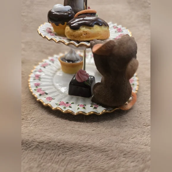Charming Tails Calories Don't Count When You're With Friends figurine